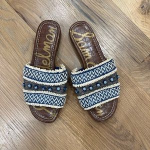 Sam Edelman Brandon Embellished Slide Size 7.5